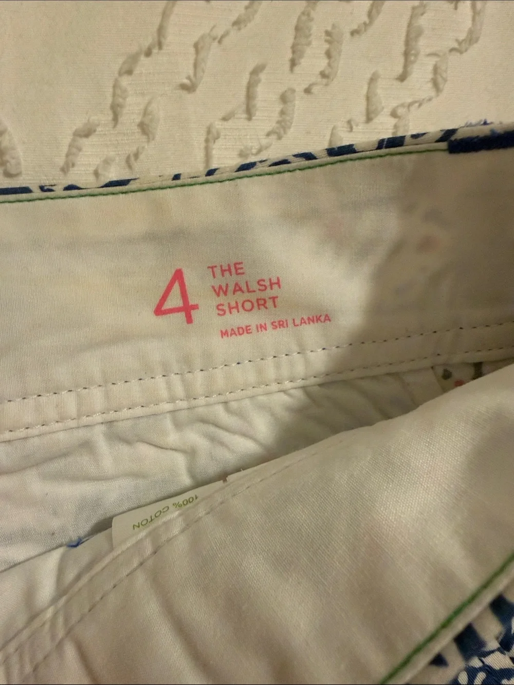 Lilly Pulitzer The Walsh Short in Indigo Star Crush Starfish Blue print - Picture 7 of 9
